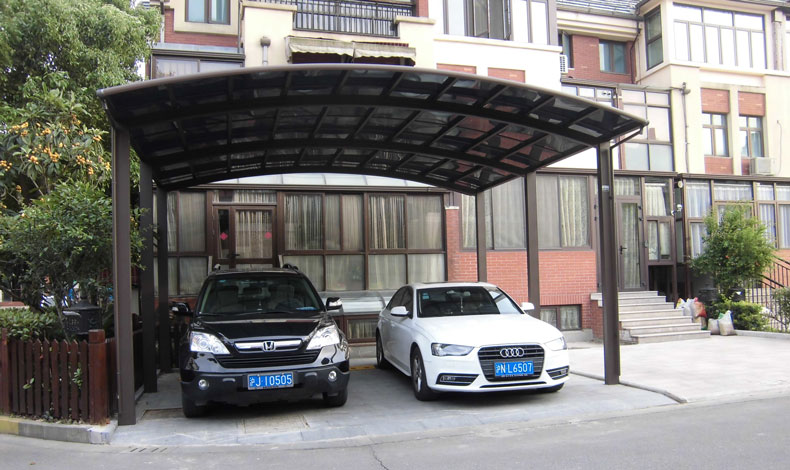 膜結構車棚與鋁合金車棚的最大區別！