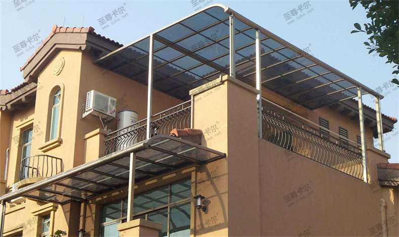 用pc耐力板做雨棚一般多厚？