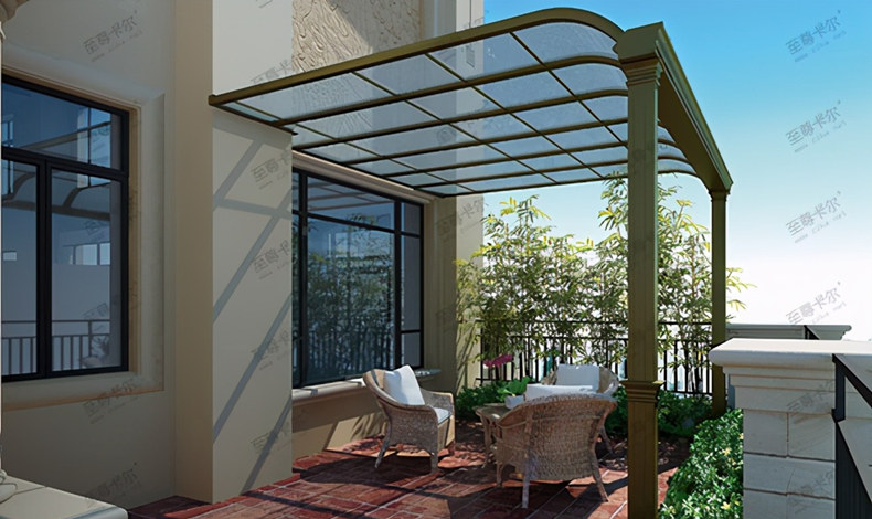 露臺雨棚還這么設計，你能想到嗎？