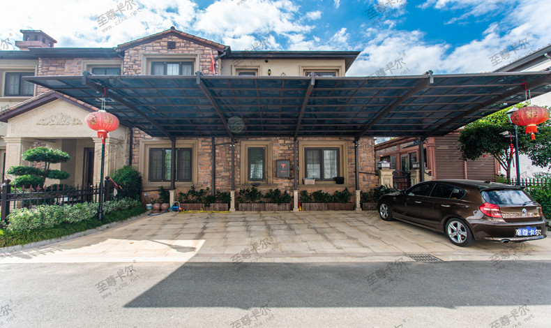 實(shí)測(cè)這種耐力板車棚，要在庭院設(shè)計(jì)車棚的車主可以看看了！