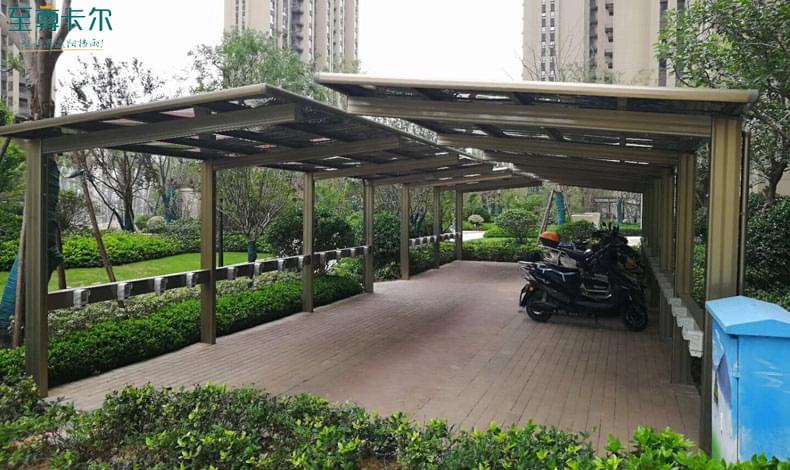 電動車棚用什么材料？