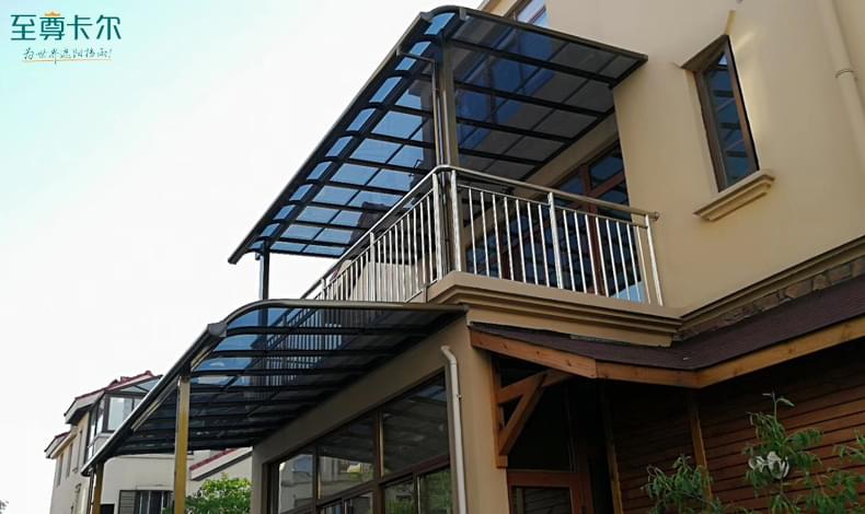 陽臺雨棚用什么材料的好？陽臺雨棚效果圖？