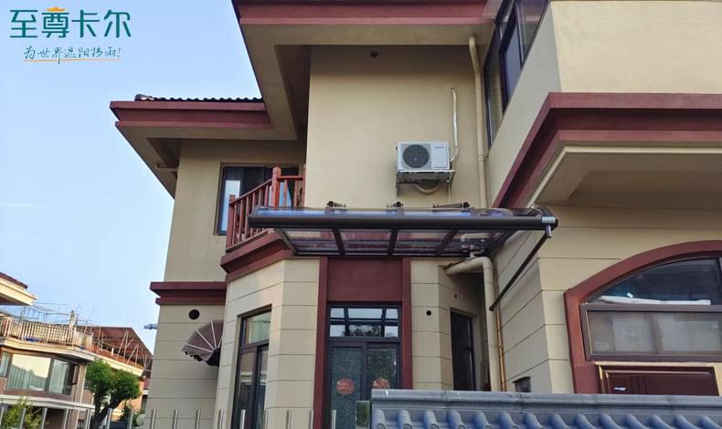 門頭遮雨棚圖片？屋檐雨棚圖片大全？