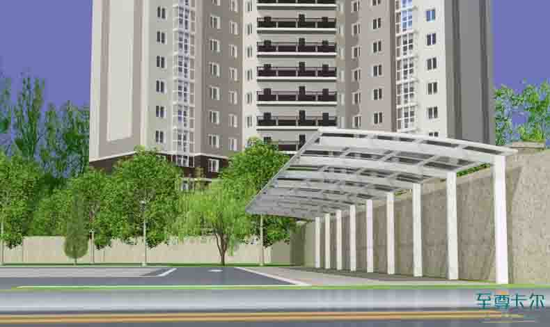 電動(dòng)車停車棚圖片效果圖？小區(qū)電動(dòng)車棚安裝？