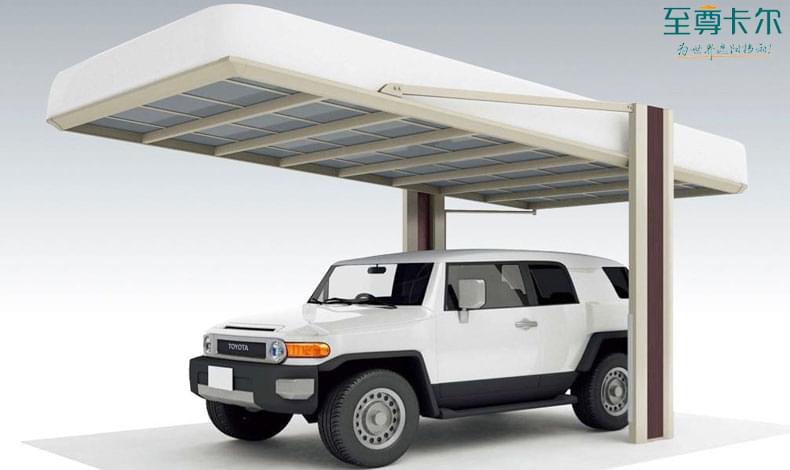 北京做車棚廠家？鋁合金車棚圖片大全？