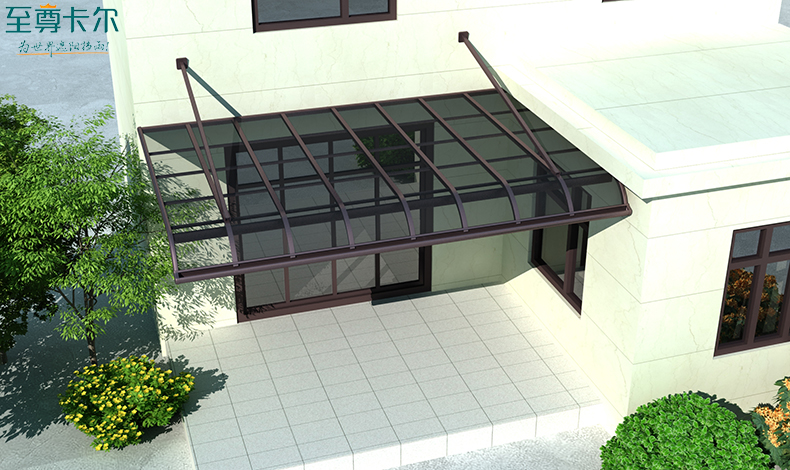 雨棚防噪音什么材料最好？雨搭防水用什么材料最好？